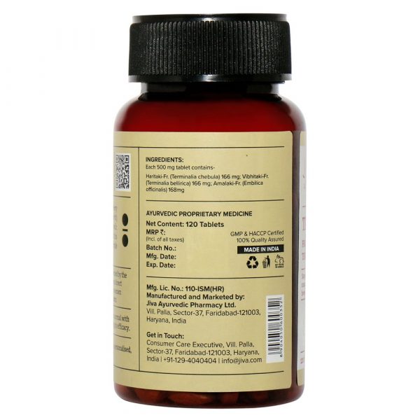 Triphala Tablets 120 Promotes Gut Health - Image 5