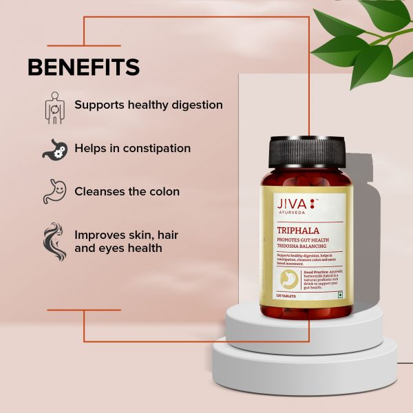 Triphala Tablets 120 Promotes Gut Health - Image 2