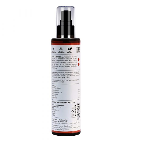 PAIN CALM OIL 200ml + KNEE CAP Natural pain relief for your muscles and joints - Image 2