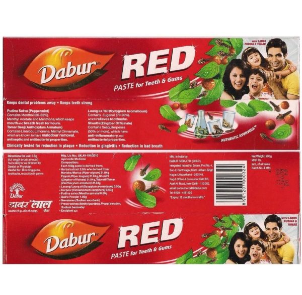 Dabur Red Toothpaste - Image 2