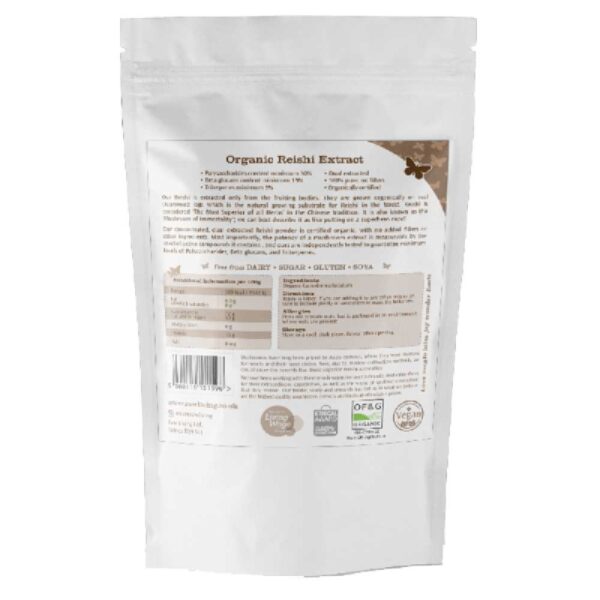 Reishi 13:1 Dual Extract Powder - Organic - Image 2