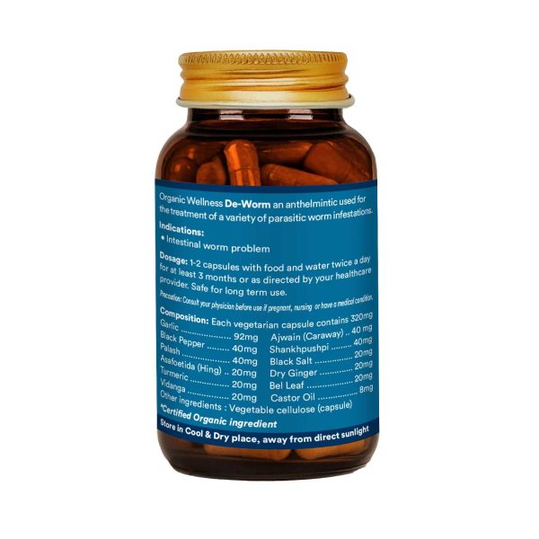 De Worm 90 Vegetarian Capsules - Image 2