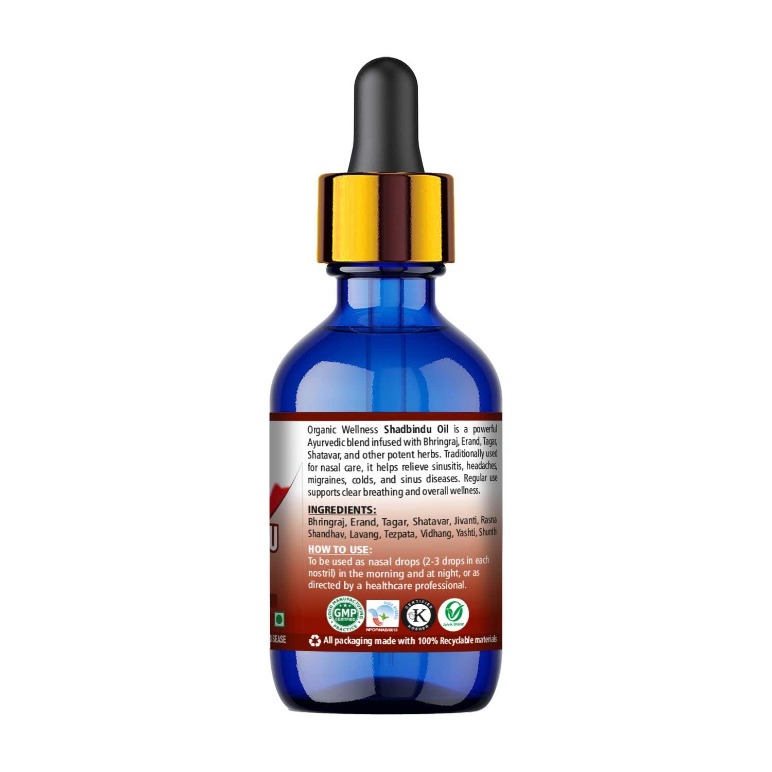 Shadbindu Oil – 20ml II Sinusitis Relief - Image 2